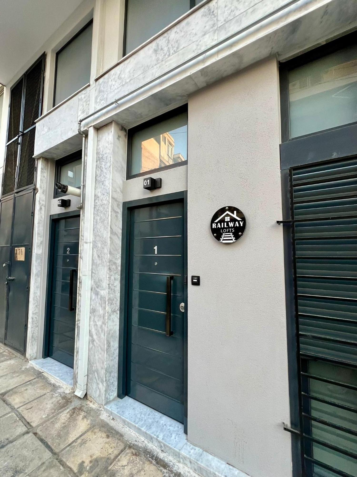 Railway Lofts Apartman Szaloniki Kültér fotó